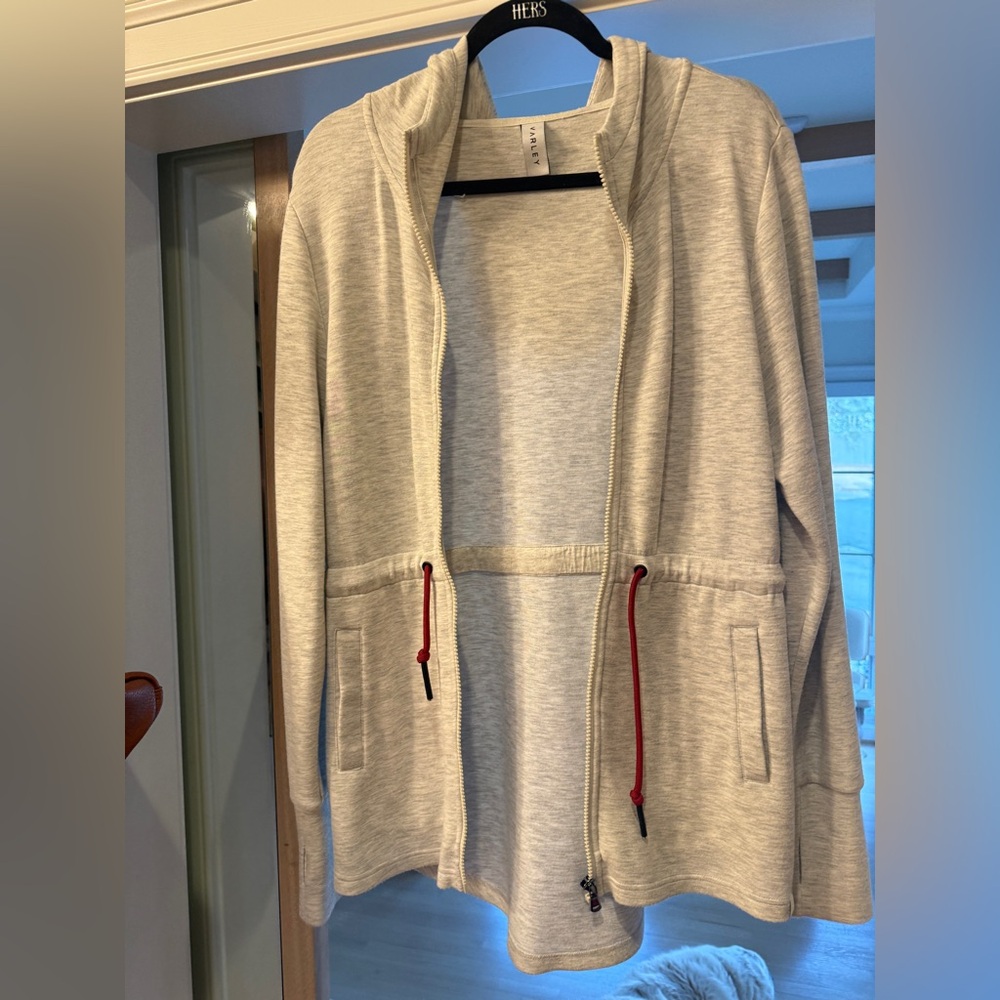 Varley hooded Zip Up Jacket Small